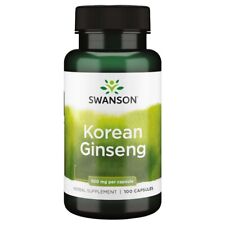 Swanson, ginseng coreano, 500