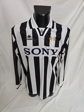 maglia tshirt football JUVENTUS Sony 95/96 Robe di Kappa Gara TG XL originale