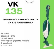 Aspirapolvere Vorwerk Folletto VK135 -COME NUOVA- ❤️FATTURA CON IVA❤️