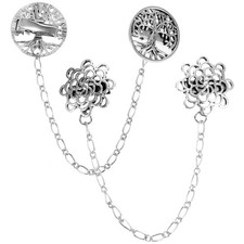  2 pezzi clip retrò maglione