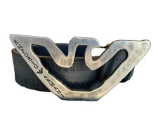 Cintura Vintage Emporio Armani Nera Originale Vera pelle