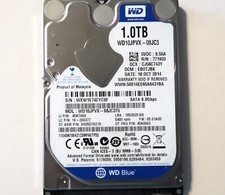 Western Digital WD10JPVX-08JC3T5 EB0TJBK (WXW1) Malesia 2,5" Sata 18 ottobre 2014