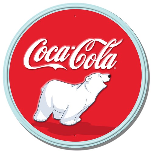 Insegna coca cola - bear, cub