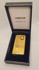 A Vintage Gold Plated Ronson