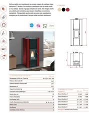 STUFA A PELLET "IDRO 270" (A)