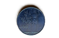 Italia 100 lire 1966 moneta