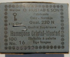 MUSTAD qual.220 N,ami hooks