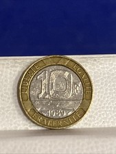 10 FRANCHI 1989 COIN VINTAGE MONETA