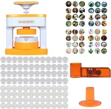 Kit pressa per badge bottoni