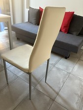 Set 3 Sedie Moderne in Ecopelle - Bianchi - Mondo Convenienza