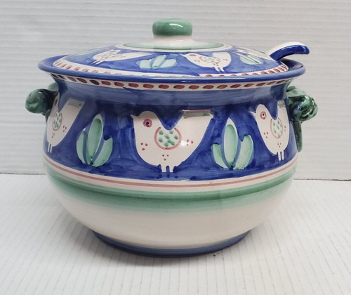Pollo campagna blu vintage - pollo,
