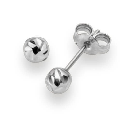 Orecchini perno sfera 4mm - perno,