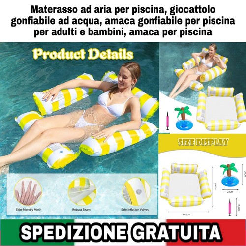 Materasso aria per piscina - materasso,