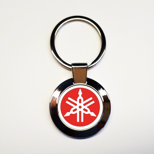 Porte clés yamaha rouge - yamaha, acier