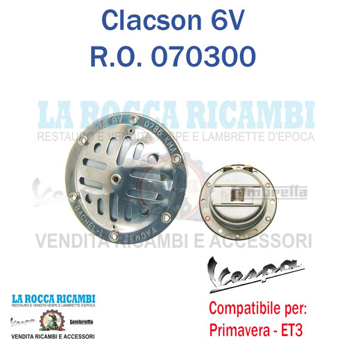 Clacson vespa primavera - clacson,
