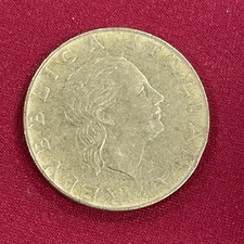 Italian 200 Lire 1991 Coin