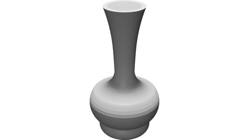 Piccolo vaso fiori stampato - vaso,