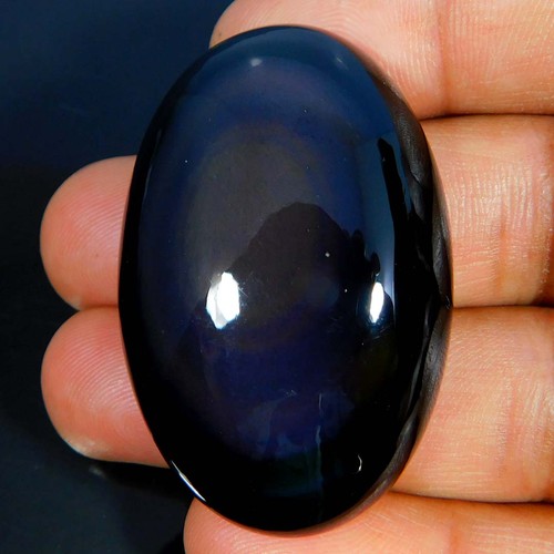 Cabochon ovale ossidiana - cabochon,
