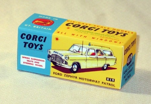 Corgi toys 419 - 419, zephyr