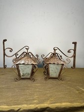 Set di 2 lanterne vintage da