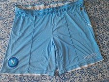 PANTALONCINI SHORT FOOTBALL CALCIO NAPOLI MACRON SIZE M