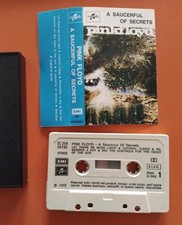 PINK FLOYD A Saucerful Of Secrets MC CASSETTA Italy White Tape 