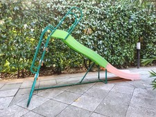 SCIVOLO BAMBINI IN ACCIAIO VERNICIATO MEDIO 3-10 ANNI 120x260x166h GIARDINO