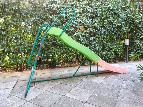 Scivolo bambini acciaio - scivolo,