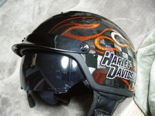 Harley black gloss helmet - harley,