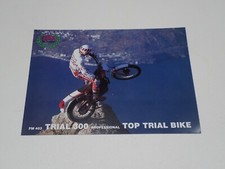 DEPLIANT BROCHURE PROSPEKT MOTO FANTIC MOTOR TRIAL 300 PROFESSIONAL (L13)