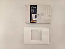 MATERIALE ELETTRICO GEWISS PLAYBUS ART 32022 PLACCA 2 POSTI BIANCA TECNOPOLIMERO