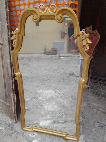 Specchiera barocchetto dorata - barocchetto,