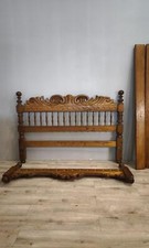 80267 Struttura letto matrimoniale in legno