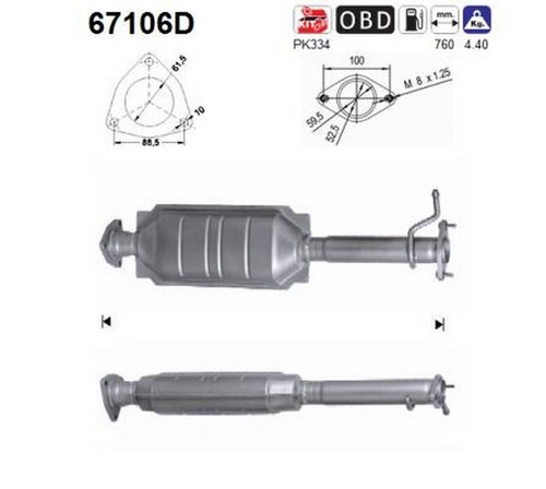 110 150 catalizzatore - kw,