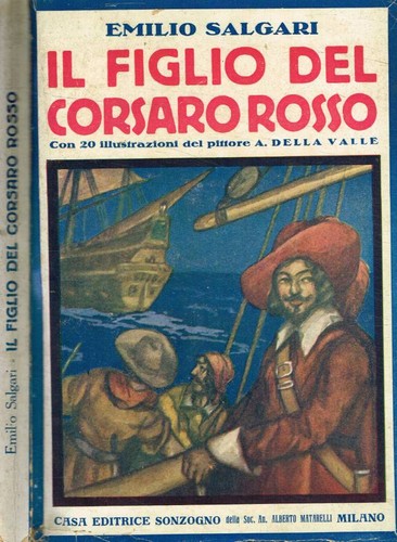 Figlio del corsaro - corsaro, rosso.