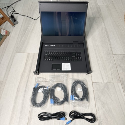Console kvm montaggio - kvm, rack