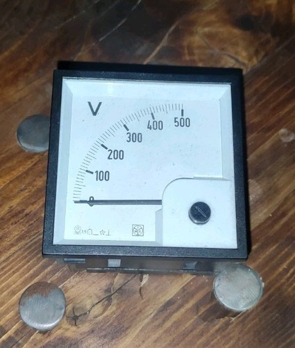 Voltmetro analogico corrente - analogico,