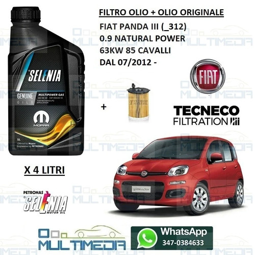 Filtro olio - olio,