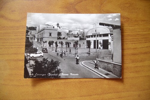 Cartolina carovigno piazza - cartolina,