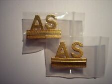 DISTINTIVO IN METALLO DORATO POLIZIA  ALLIEVO  SOTTUFFICIALE VINTAGE