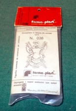 Soldatino serie CORAZZIERE n° 038 di plastica alta 7,5 cm. ediz. Forma-Plast '70