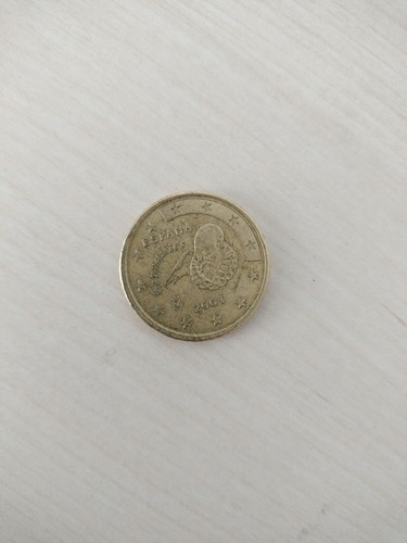 Espana cervantes moneta - cervantes, 50