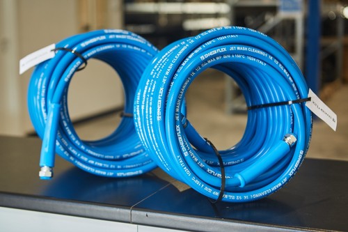 Tubo blu manichetta - manichetta, per