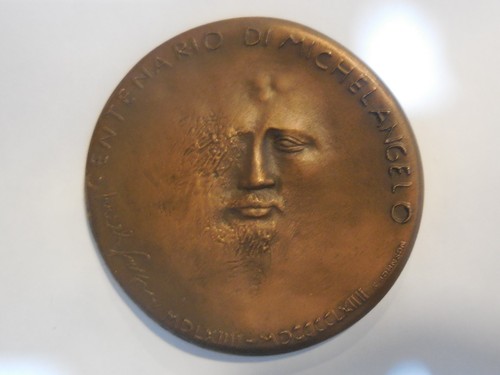 Medaglia michelangelo - medaglia,