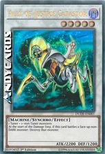 ALLY OF JUSTICE CATASTOR (Alleato Della Giustizia) • Ultra R • DUDE EN007 • 1Ed