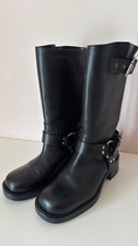 Stivali biker vera pella - biker,