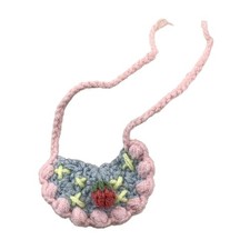 Bavaglini in filo di lana magnifica simpatici abiti decorativi leggeri accessori