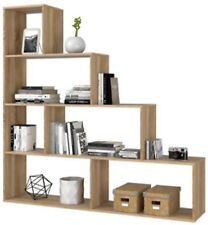 Libreria Mod. Klum 6 vani colore bianco o rovere cm 145x29x145 h