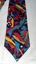 Cravatta vintage Memphis