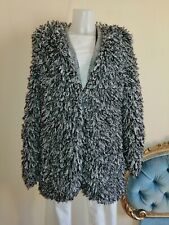 ROOT 11 FACTORY HAND MADE OVERSIZE Cardigan Cappottino di maglia Donna 